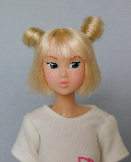 Лицо макияж куклы Momoko Monchhichi 2023 Sekiguchi