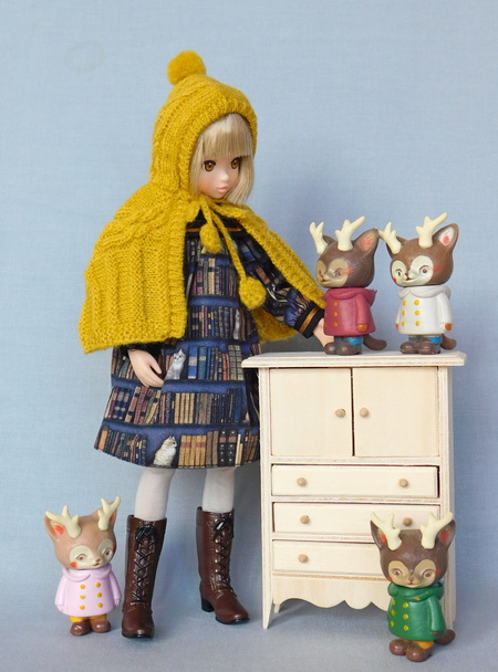 Кукла Ruruko CCSgirl 23AW домашние фото