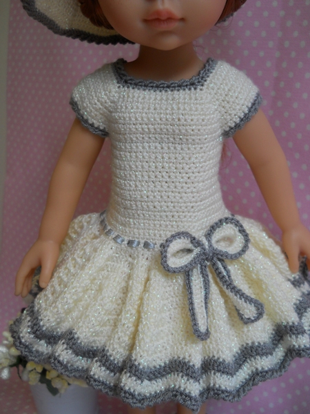 платье для куклы Паола Рейна