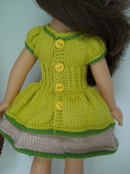 застёжка платья для куклы