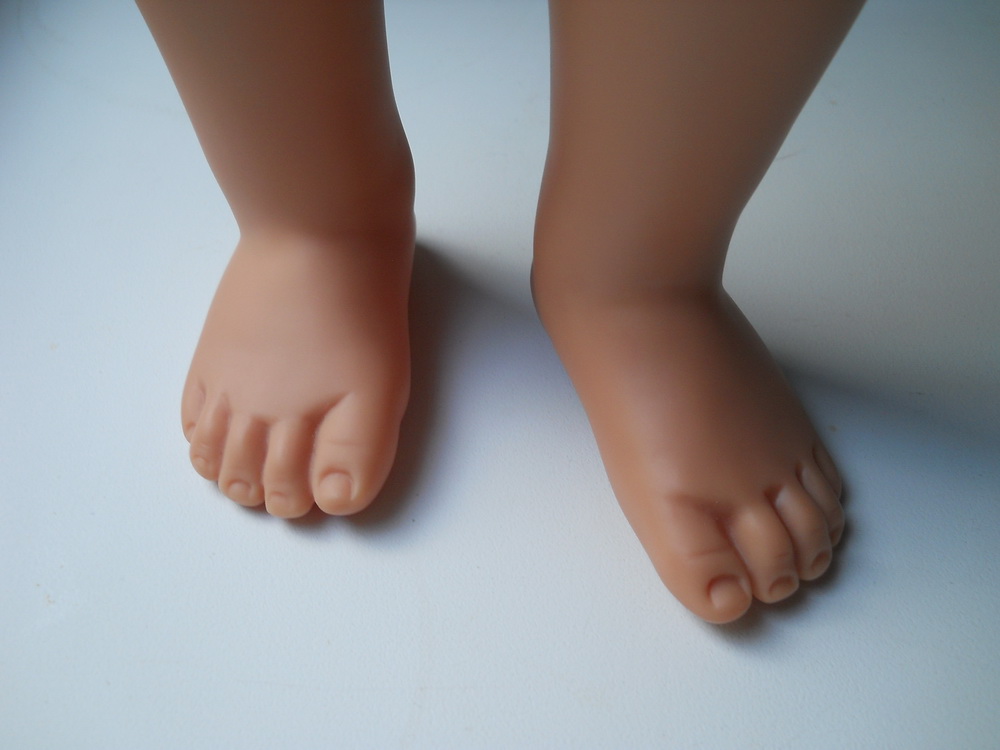 размер и форма ноги куклы Ханны Готц