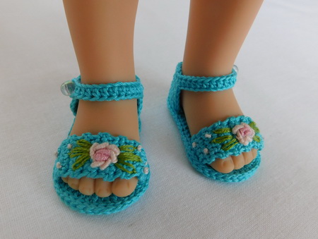 сандалии для куклы Паола Рейна