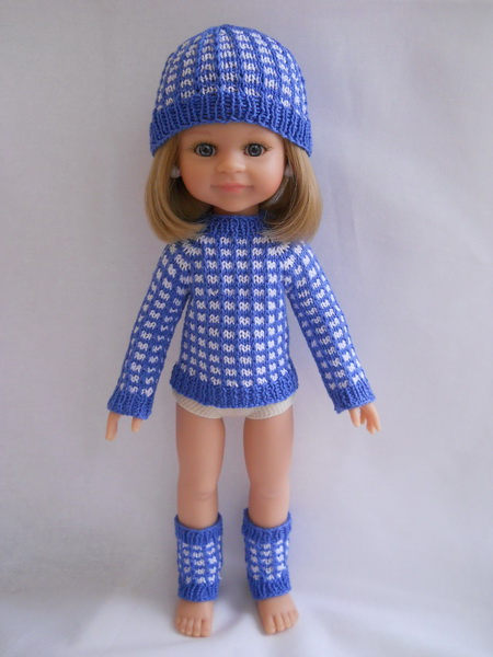 свитер или кофта для куклы Паола Рейна