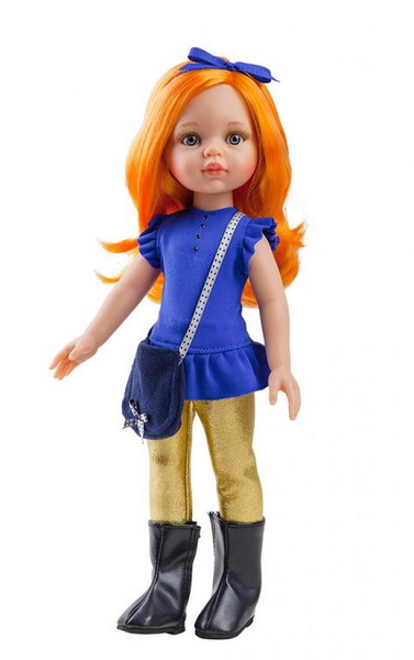 кукла Карина с апельсиновыми волосами Паола Рейна артикул 04511