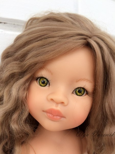 Кукла Маника Паола Рейна с заменёнными глазами