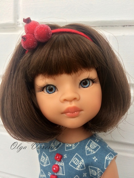 Кукла Мали Паола Рейна замена глаз живой взгляд