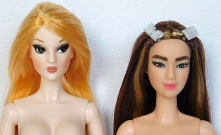 кукла Mizi и Barbie 