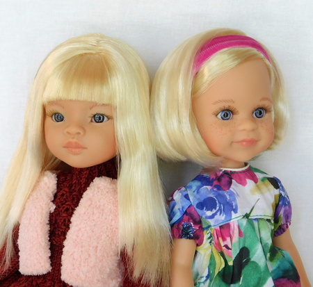 куклы с платиновыми волосами Паола Рейна