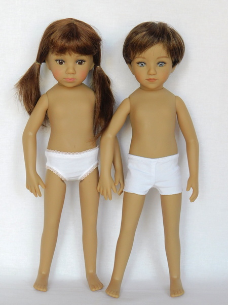 сравнение кукол Чад и Таня Maru and friends mini pal