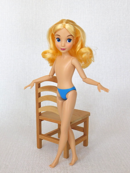 кукла Алиса Дисней без одежды