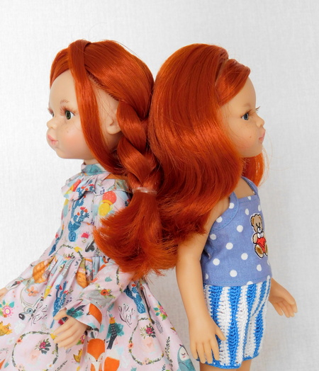 цвет волос шарнирной куклы Кристи Паола Рейна 2021