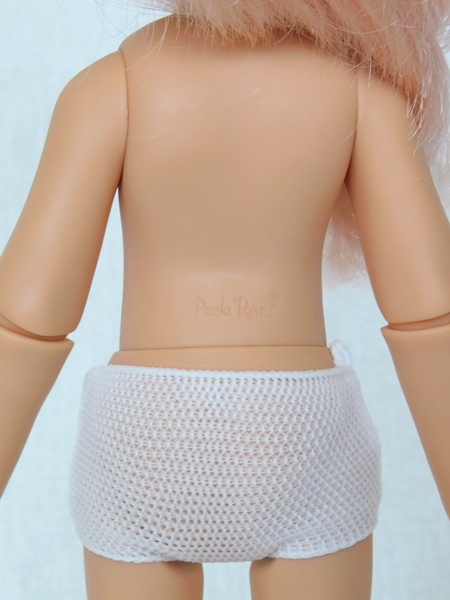 клеймо на спине шарнирного тела кукол Паола Рейна
