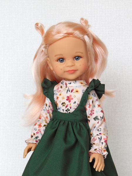 Кукла Клео шарнирная с розовыми волосами 2021