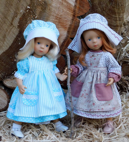 Куклы в нарядах по МК Натальи Смаглий