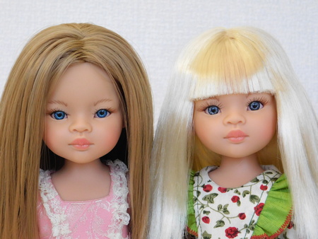Куклы Паола Рейна Маника с русыми волосами и с платиновыми