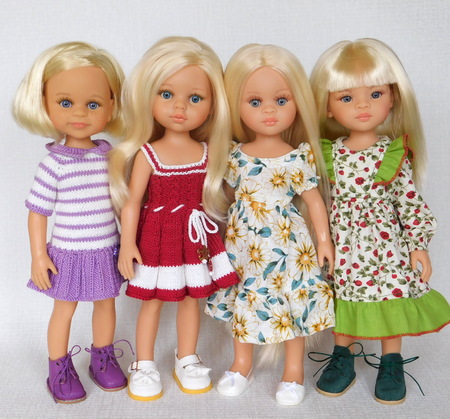куклы платиновые блондинки Паола Рейна