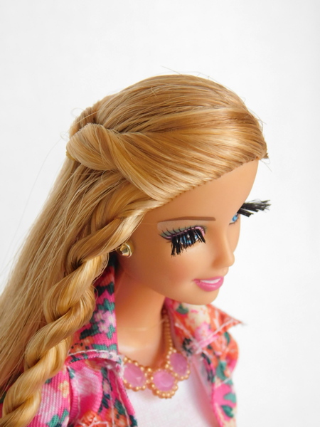 Прошитые ресницы Barbie Style floral Jacket