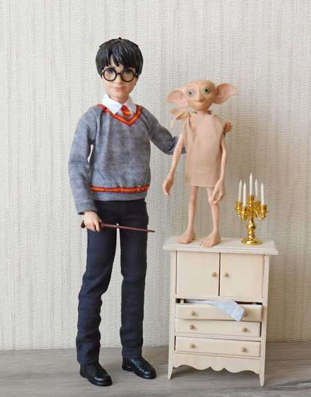 куклы Гарри Поттер и Добби