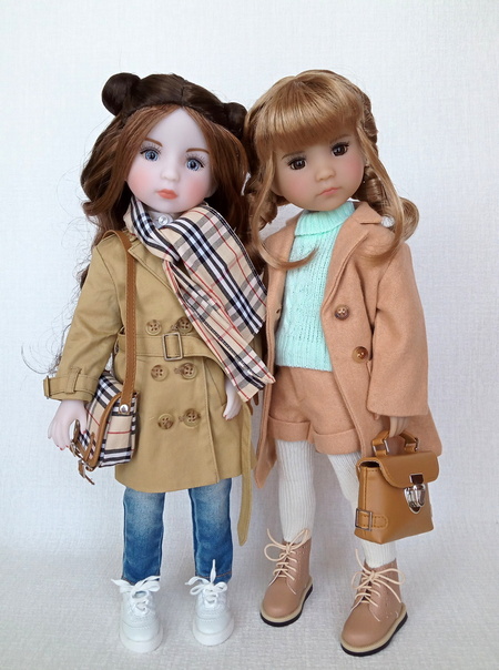 куклы от магазина Ева Крамер Анна и Агата Руби Ред