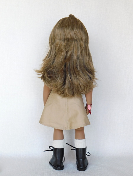 Длина волос куклы Бланки Готц