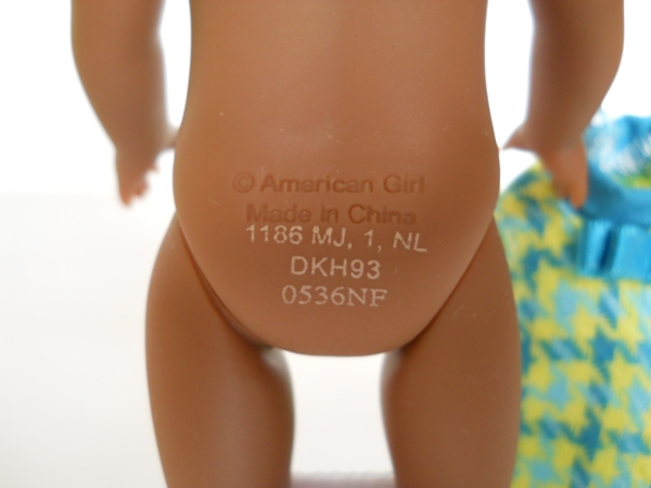 American girl doll made in china