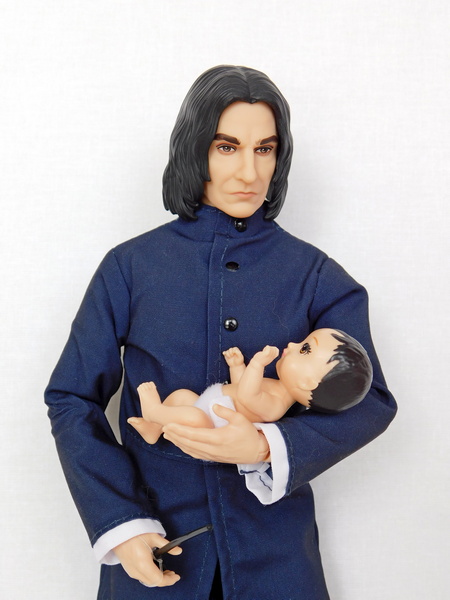 кукла Северус Снейп Маттел и младенец Гарри