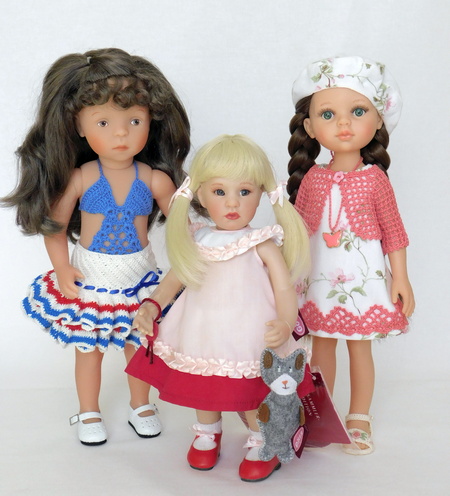 Сравнение Неллы Беатрис Перини с другими куклами