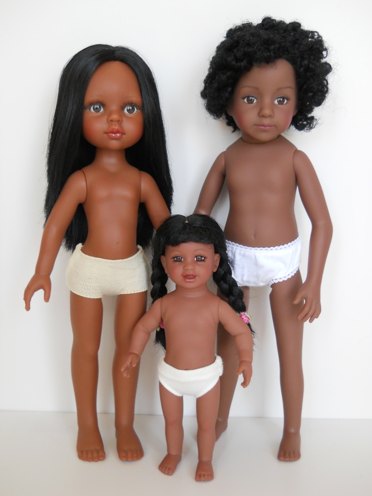 сравнение кукол Паола Рейна, Мару и Адора