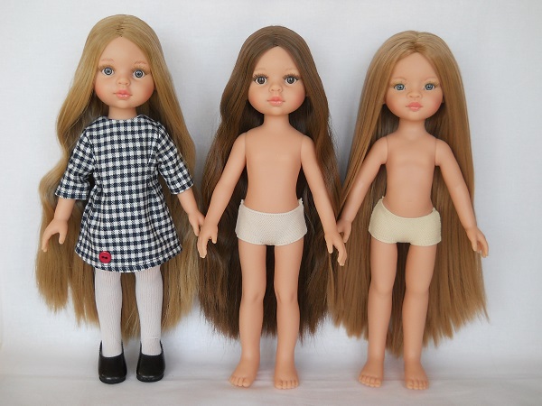 куклы Паола Рейна с супер длинными волосами