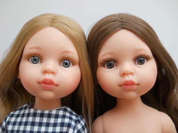 сравнение кукол Карлы и Кэрол Рапунцель