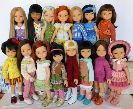 Все куклы Паола Рейна с азиатским молдом