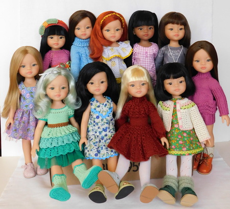 Куклы Паола Рейна с азиатским молдом