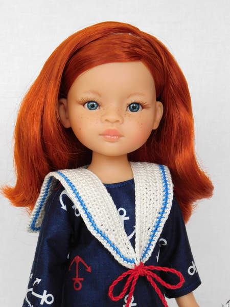 Кукла Лиу с рыжими волосами Паола Рейна арт 04432