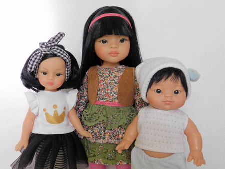 азиатские куклы Паола Рейна