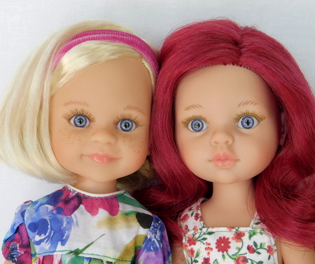 Куклы с лиловыми глазами Паола Рейна