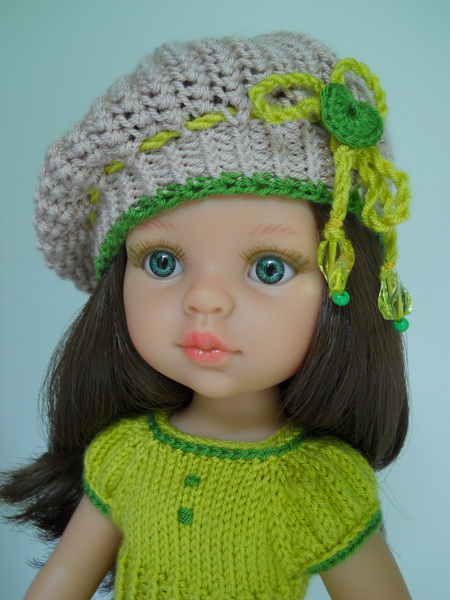 Кукла Кэрол с зелеными глазами