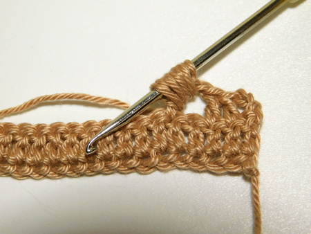 вязание шишечки крючком